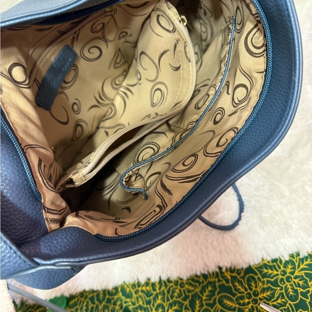 Blush Navy Blue Shoulder Bag - Picture 3 of 7